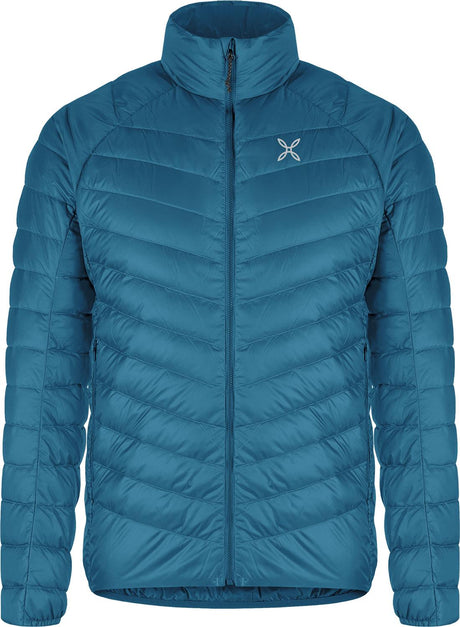 Montura - BREEZE DUVET JACKET — STEEL BLUE — Vista frontale 1