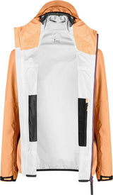 Montura - UPLAND 3L HOODED JACKET WOMAN — MELON/VINACCIA — Immagine 4