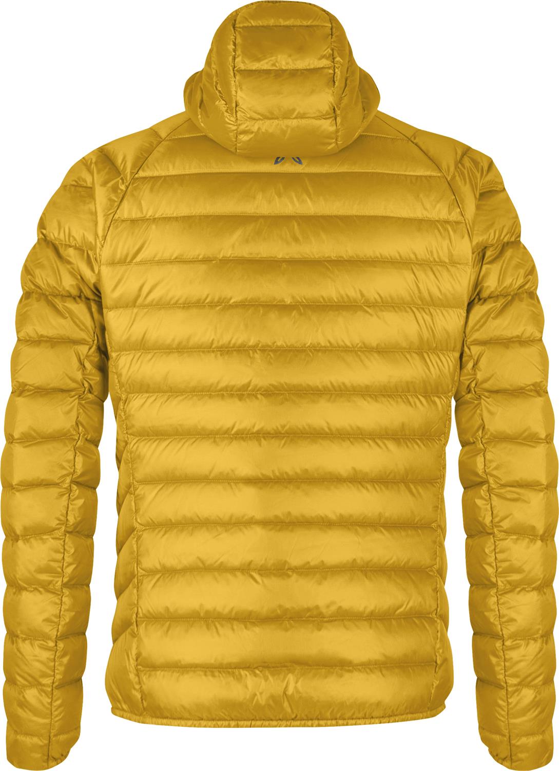 Montura - BREEZE HOODED DUVET JACKET — MUSTARD — Vista posteriore 3
