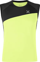 Montura - COLOR BLOCKING CANOTTA — SUNNY LIME — Vista frontale 1