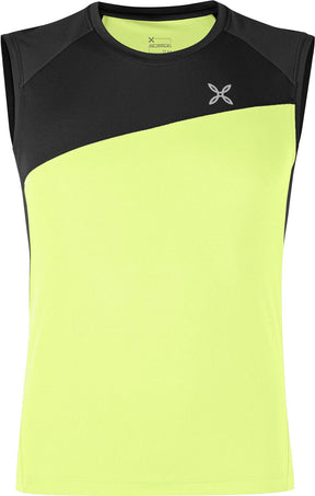 Montura - COLOR BLOCKING CANOTTA — SUNNY LIME — Vista frontale 1