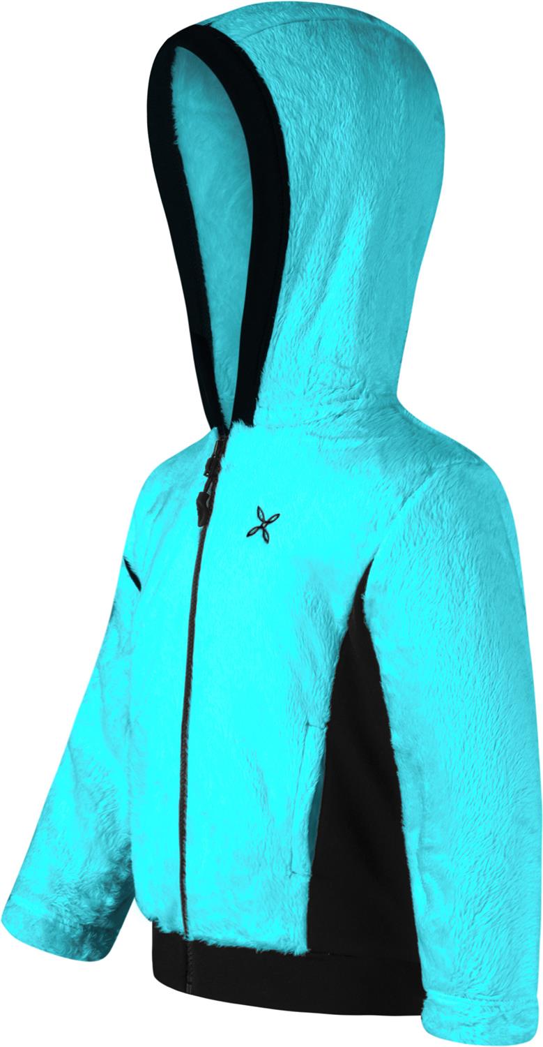 Montura - POLAR STRETCH HOODY JKT BABY — TURQUOISE — Immagine 2