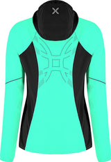 Montura - FLASH HOODED JACKET WOMAN — BRIGHT TEAL/SHELL — Vista posteriore 3