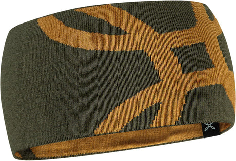 Montura - MERINO LOGO BAND — VERDE SALVIA/BRONZE BROWN — Vista frontale 1