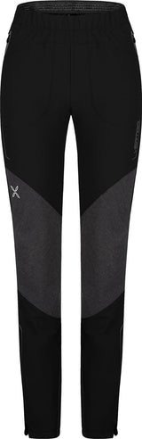 Montura - VERTIGO 2 -5 CM PANTS WOMAN — BLACK — Vista frontale 1