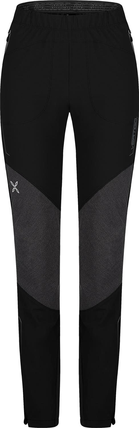 Montura - VERTIGO 2 -5 CM PANTS WOMAN — BLACK — Vista frontale 1