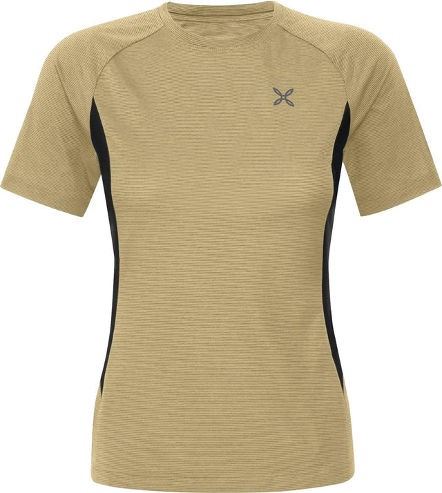 Montura - RISE T-SHIRT WOMAN — DESERT BEIGE — Vista frontale 1