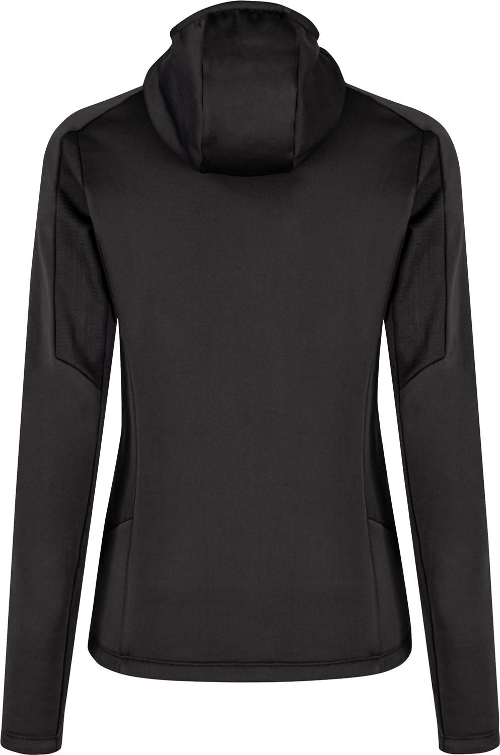 Montura - PULSE HOODED MAGLIA WOMAN — BLACK — Vista posteriore 3