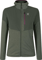 Montura - THERMAL GRID PRO 2 MAGLIA WOM. — VERDE SALVIA/VINACCIA — Vista frontale 1