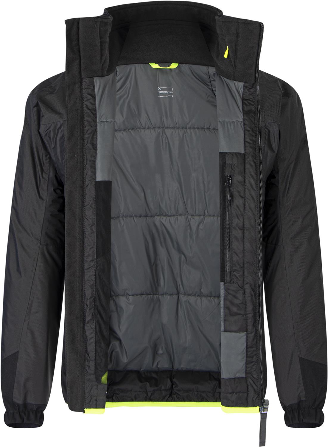 Montura - TRIDENT 4 JACKET — BLACK/GIALLO FLUO — Immagine 4