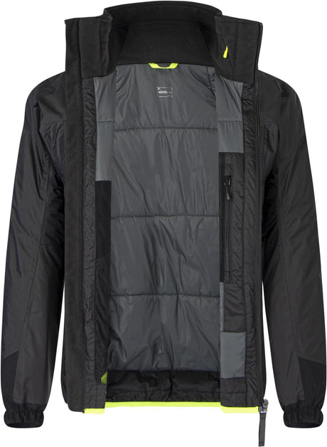 Montura - TRIDENT 4 JACKET — BLACK/GIALLO FLUO — Immagine 4