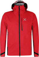 Montura - VERTIGO 3L JACKET — ROSSO/GIALLO FLUO — Vista frontale 1