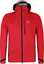 Montura - VERTIGO 3L JACKET — ROSSO/GIALLO FLUO — Vista frontale 1