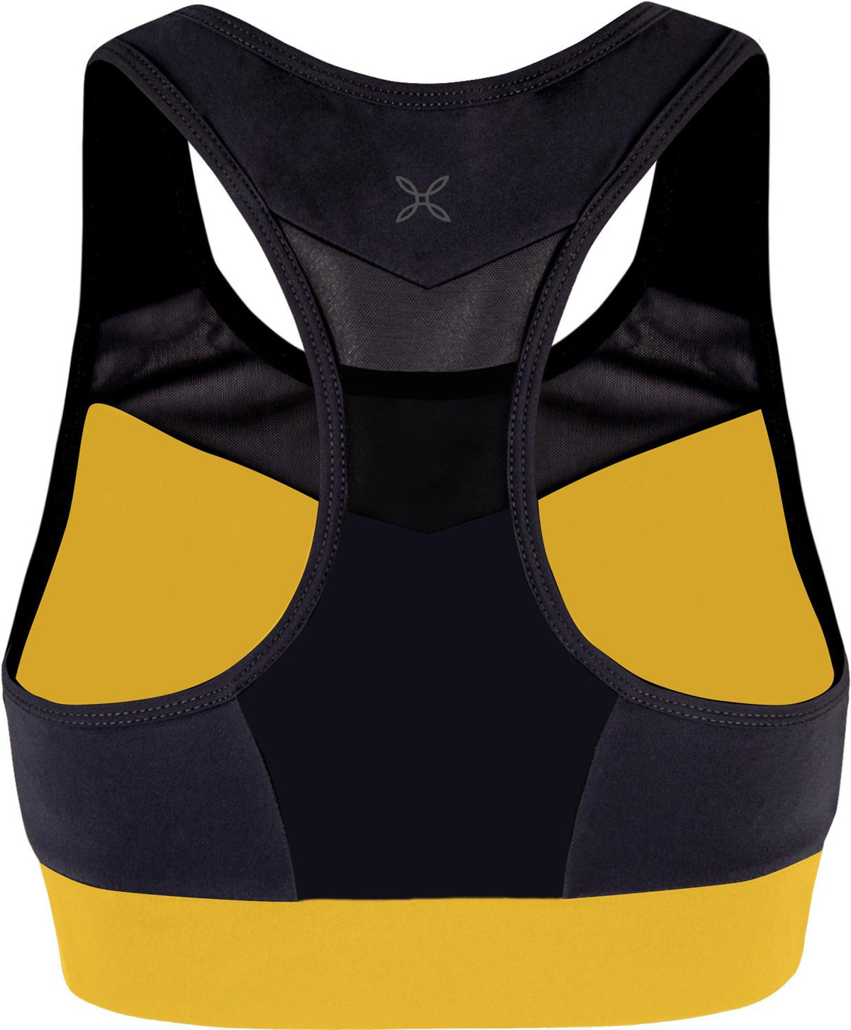 Montura - CRIMP BRA WOMAN — MUSTARD — Vista posteriore 2