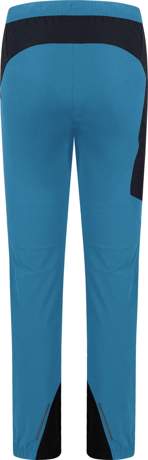 Montura - RITMO LIGHT PANTS — STEEL BLUE/SUNNY LIME — Vista posteriore 3