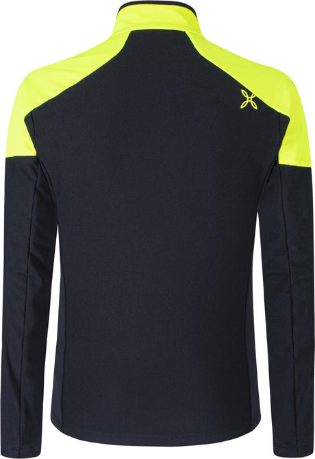 Montura - FORCE ANORAK — BLACK/GIALLO FLUO — Vista posteriore 2