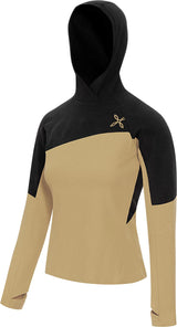 Montura - FREE EVO HOODED MAGLIA WOMAN — DESERT BEIGE — Immagine 2
