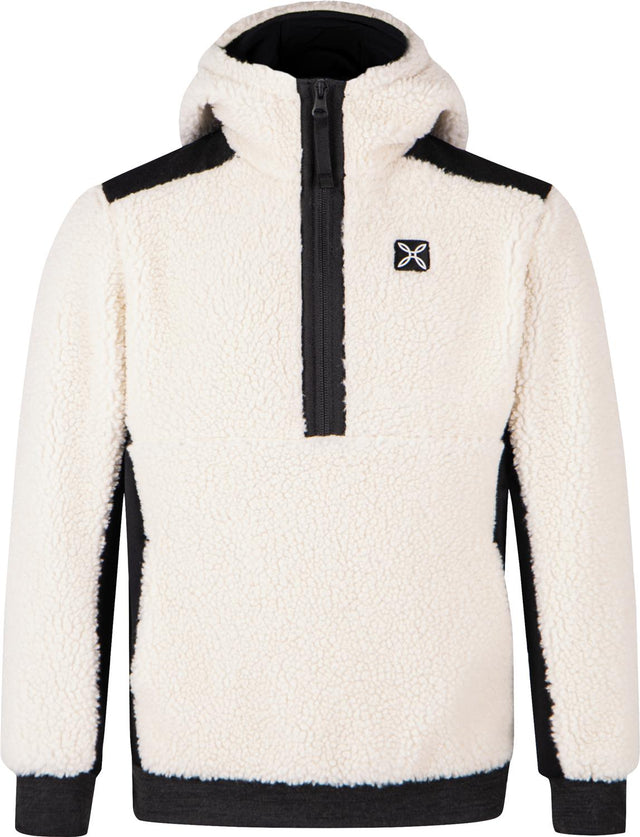 Montura - SHERPA HALF ZIP MAGLIA KIDS — PANNA — Vista frontale 1