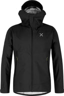 Montura - LAND PROMETEO JACKET — BLACK/SUNNY LIME — Vista frontale 1
