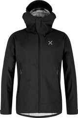 Montura - LAND PROMETEO JACKET — BLACK/SUNNY LIME — Vista frontale 1