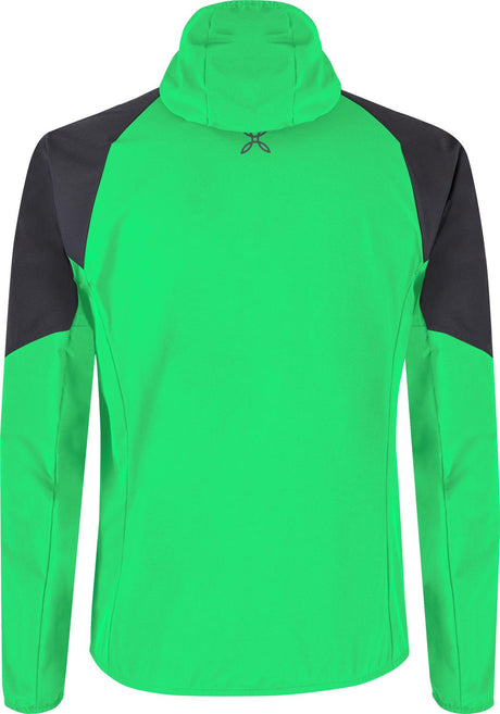 Montura - RISE HOODED JACKET — VIBE GREEN/ANTRACITE — Vista posteriore 3