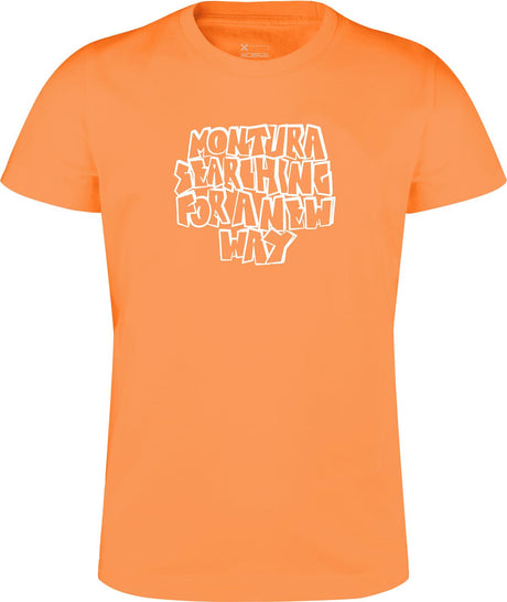Montura - KNOTS T-SHIRT KIDS — MELON — Vista frontale 1