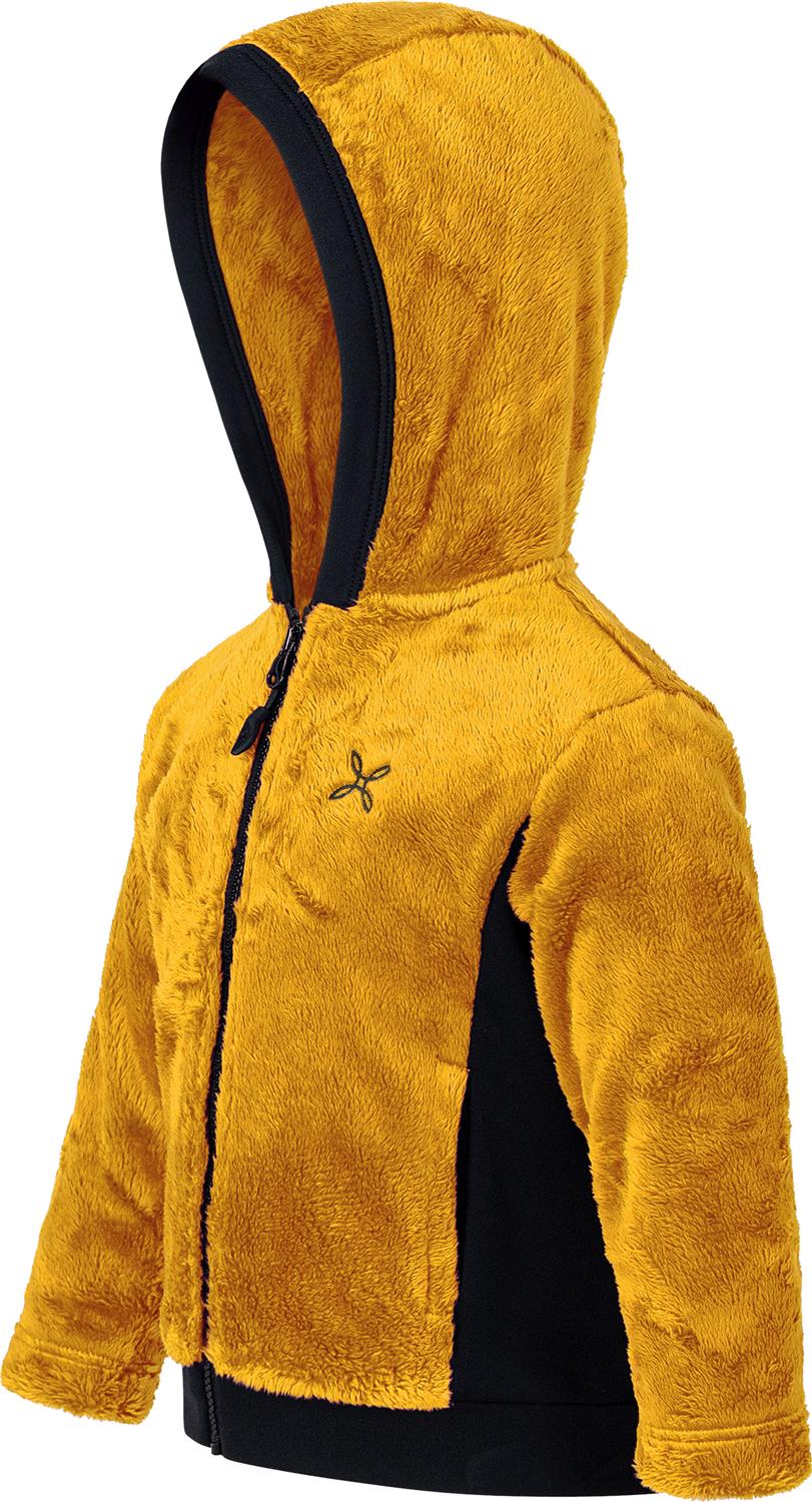 Montura - POLAR STRETCH HOODY JKT BABY — MUSTARD — Immagine 2
