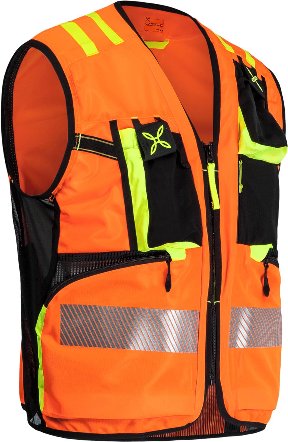 Montura - OPERATOR CONVERT JACKET — ARANCIO FLUO/GIALLO FLUO — Immagine 2