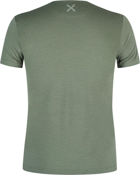 Montura - MERINO MOUNTAIN T-SHIRT — VERDE SALVIA — Vista posteriore 2