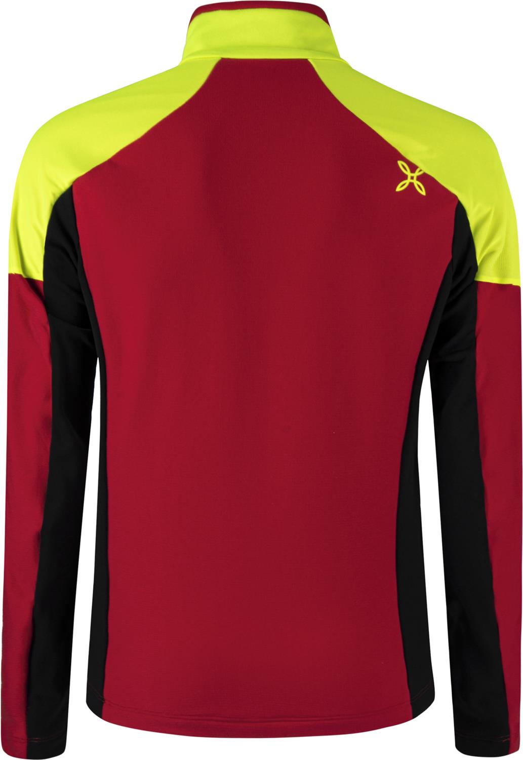 Montura - FORCE ANORAK — ROSSO/GIALLO FLUO — Vista posteriore 2