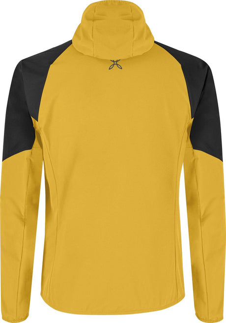 Montura - RISE HOODED JACKET — MUSTARD — Vista posteriore 3