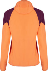 Montura - RISE HOODED JACKET WOMAN — MELON/VINACCIA — Vista posteriore 3