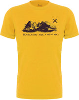 Montura - PEAKS MERINO T-SHIRT — MUSTARD — Vista frontale 1