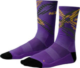 Montura - GRAPHIC LOGO SOCKS — PETUNIA — Vista frontale 1