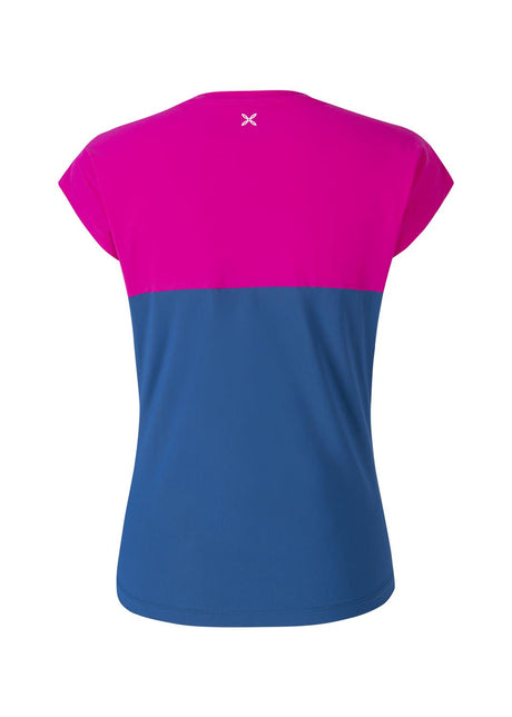 Montura - FELICITY COLOR T-SHIRT WOMAN — DEEP BLUE/INTENSE VIOLET — Vista posteriore 2