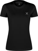 Montura - BASIC LOGO T-SHIRT WOMAN — BLACK — Vista frontale 1
