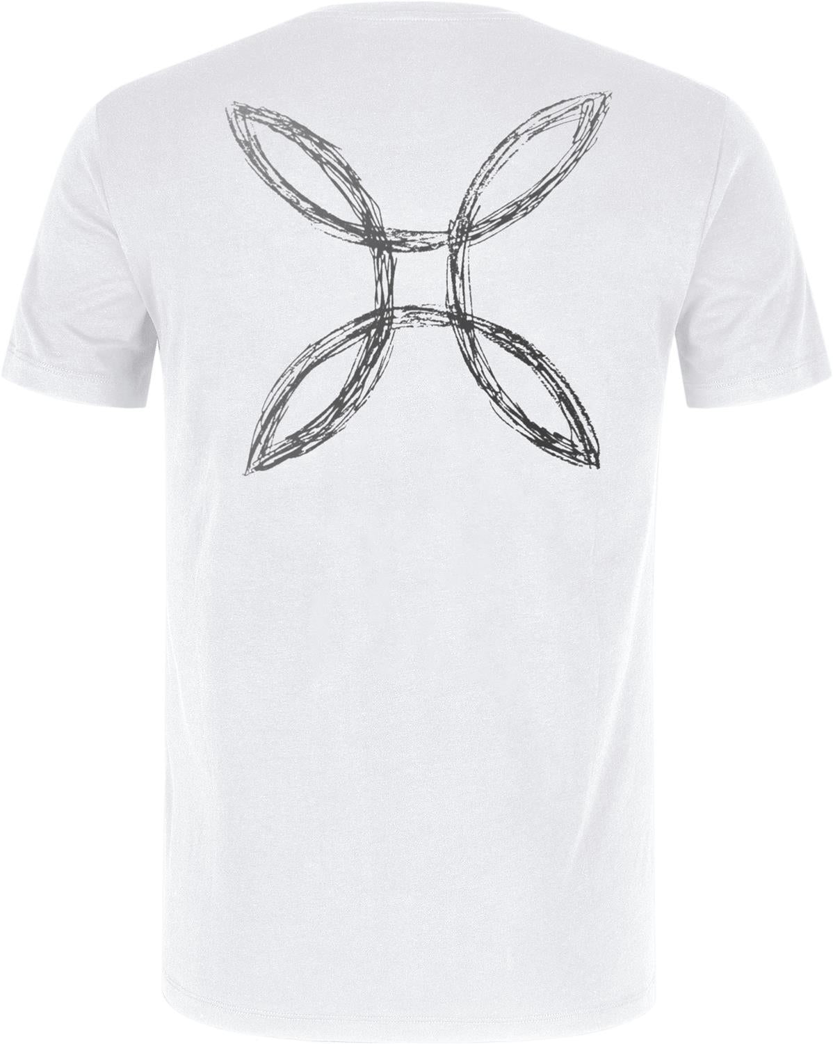 Montura - PENCIL LOGO T-SHIRT — WHITE — Vista posteriore 2