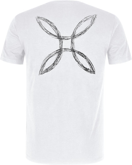 Montura - PENCIL LOGO T-SHIRT — WHITE — Vista posteriore 2