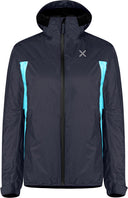 Montura - NEVIS 2.0 JACKET WOMAN — GRAPHITE BLUE/TURQUOISE — Vista frontale 1