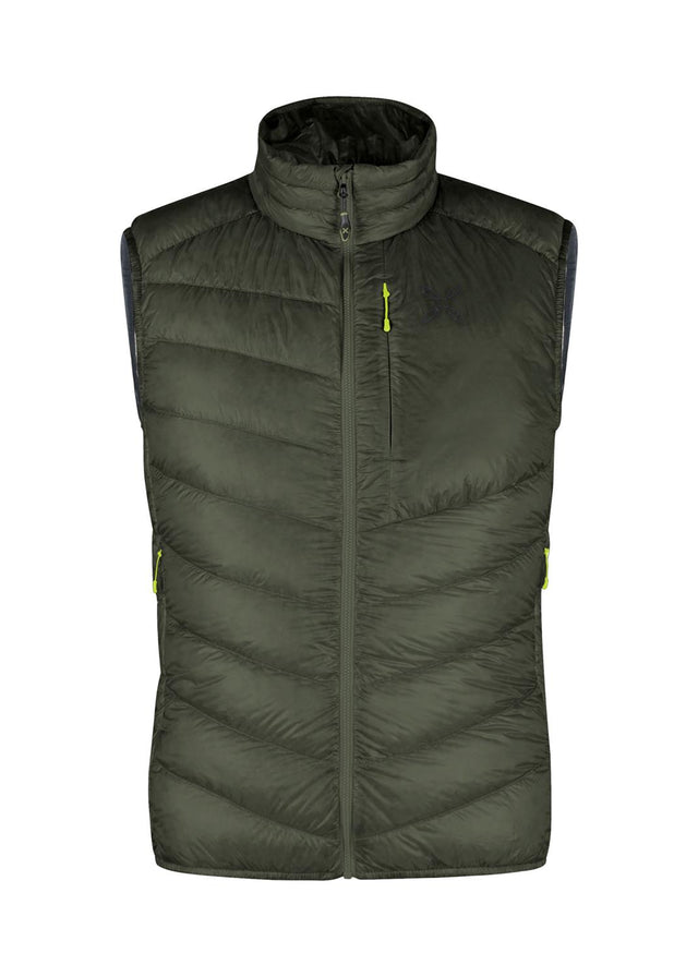 Montura - HELIOS DUVET VEST — VERDE SALVIA/VERDE LIME — Vista frontale 1
