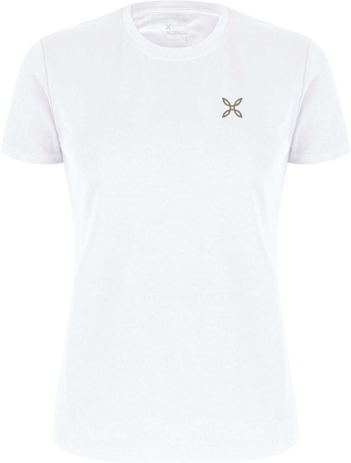 Montura - ROCK PAINTING T-SHIRT WOMAN — WHITE/DESERT BEIGE — Vista frontale 1