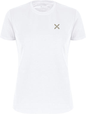 Montura - ROCK PAINTING T-SHIRT WOMAN — WHITE/DESERT BEIGE — Vista frontale 1