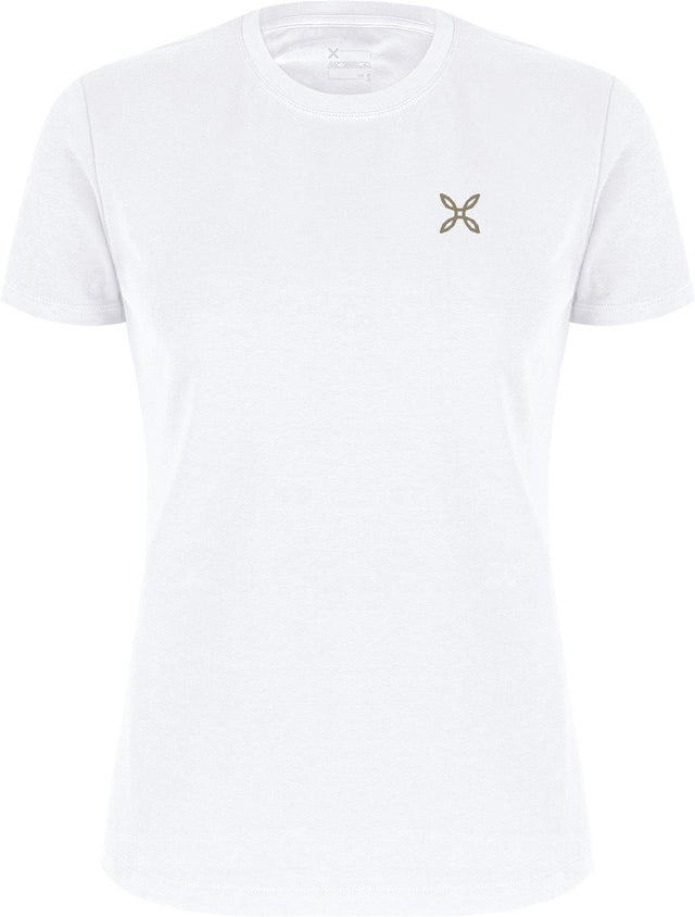 Montura - ROCK PAINTING T-SHIRT WOMAN — WHITE/DESERT BEIGE — Vista frontale 1