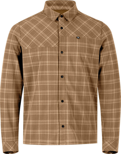 Montura - DOLOMITI L/S SHIRT KIDS — CAMEL — Vista frontale 1