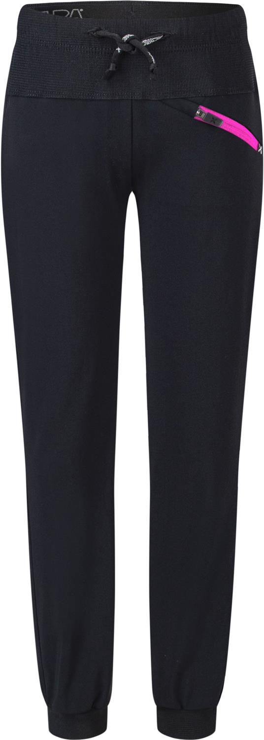 Montura - SOUND PANTS KIDS — BLACK/INTENSE VIOLET — Vista frontale 1