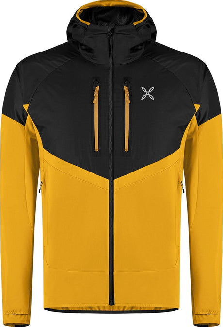 Montura - SPITZE HYBRID JACKET — MUSTARD — Vista frontale 1