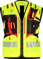 Montura - OPERATOR EVO 4 VEST — GIALLO FLUO/ROSSO — Vista frontale 1