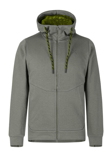 Montura - KAROK SWEATER — VERDE SALVIA DELAVE' — Vista frontale 1