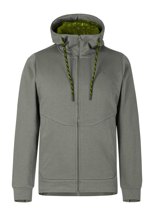 Montura - KAROK SWEATER — VERDE SALVIA DELAVE' — Vista frontale 1