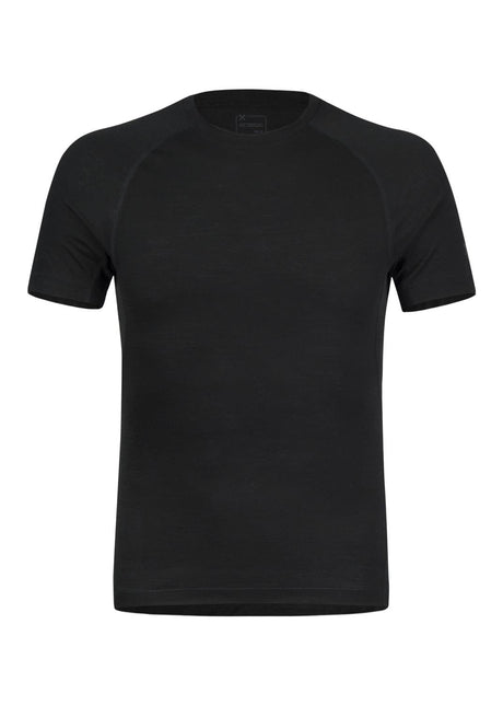 Montura - MERINO CONCEPT T-SHIRT — BLACK — Vista frontale 1